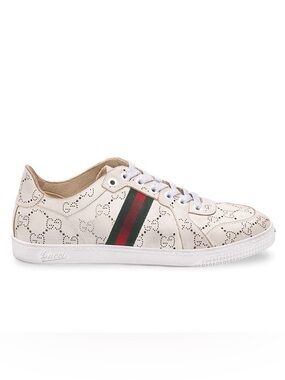 GUCCI GG logo lasered stretch sneakers